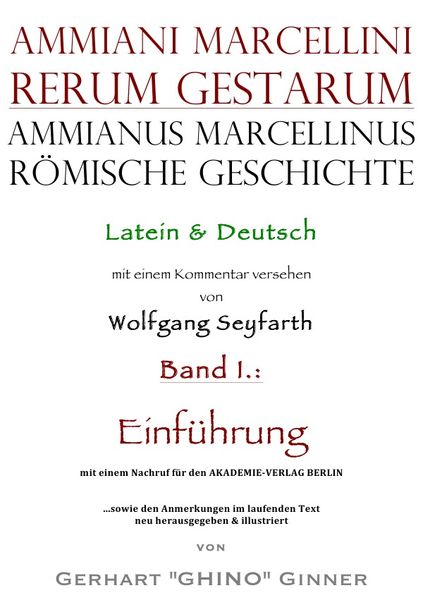 Produktbild: Ammianus Marcellinus, Römische Geschichte / Ammianus Marcellinus römische Geschichte