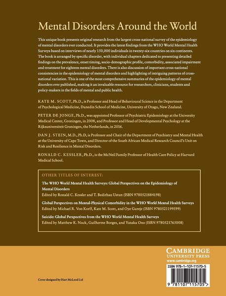 Produktbild: Mental Disorders Around the World