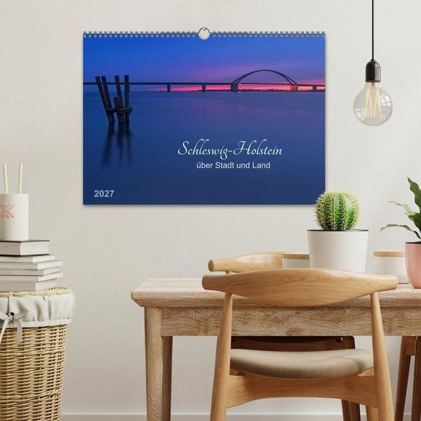 Produktbild: Schleswig-Holstein - &uuml;ber Stadt und Land (Wandkalender 2027 DIN A3 quer), CALVENDO Monatskalender