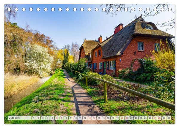 Produktbild: Ahrenshoop Impressionen (Tischkalender 2026 DIN A5 quer), CALVENDO Monatskalender