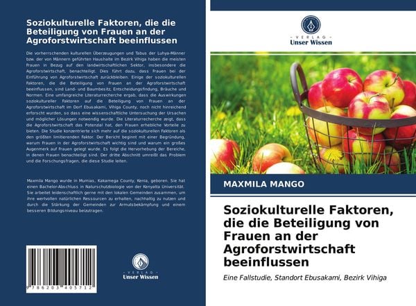 Produktbild: Soziokulturelle Faktoren, die die Beteiligung von Frauen an der Agroforstwirtschaft beeinflussen