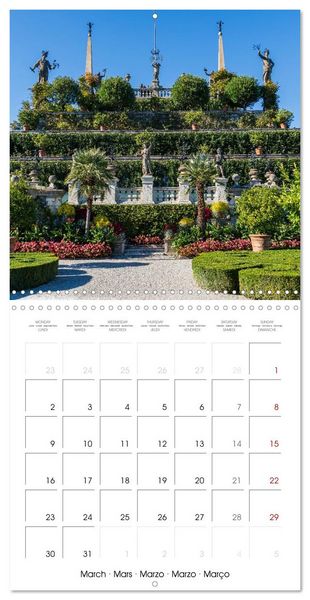 Produktbild: Lake Maggiore - Italian Dreams (Wall Calendar 2026 12 &times; 12 Inch) CALVENDO 12 Month Wall Calendar