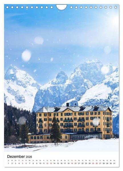 Produktbild: S&uuml;d-Tirol in stimmungsvollen Bildern (Wandkalender 2026 DIN A4 hoch), CALVENDO Monatskalender