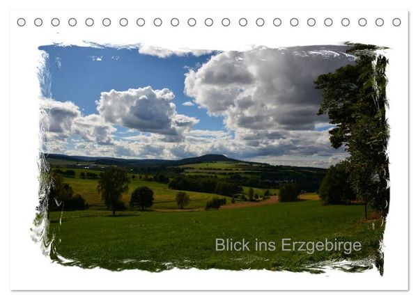 Produktbild: Blick ins Erzgebirge (Tischkalender 2027 DIN A5 quer), CALVENDO Monatskalender