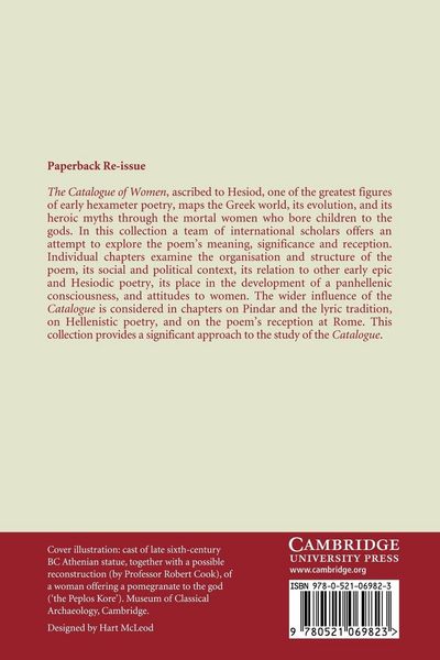 Produktbild: The Hesiodic Catalogue of Women