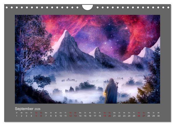 Produktbild: Weg des Zauberers (Wandkalender 2026 DIN A4 quer), CALVENDO Monatskalender