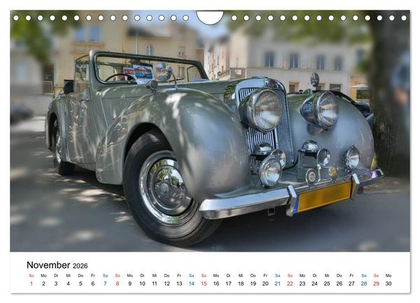 Produktbild: Oldtimer - Altes Blech in neuem Glanz (Wandkalender 2026 DIN A4 quer), CALVENDO Monatskalender