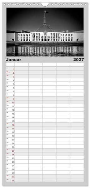 Produktbild: Familienplaner 2027 - AUSTRALIEN Impressionen von Sydney bis Adelaide mit 5 Spalten (Wandkalender, 21 x 45 cm) CALVENDO