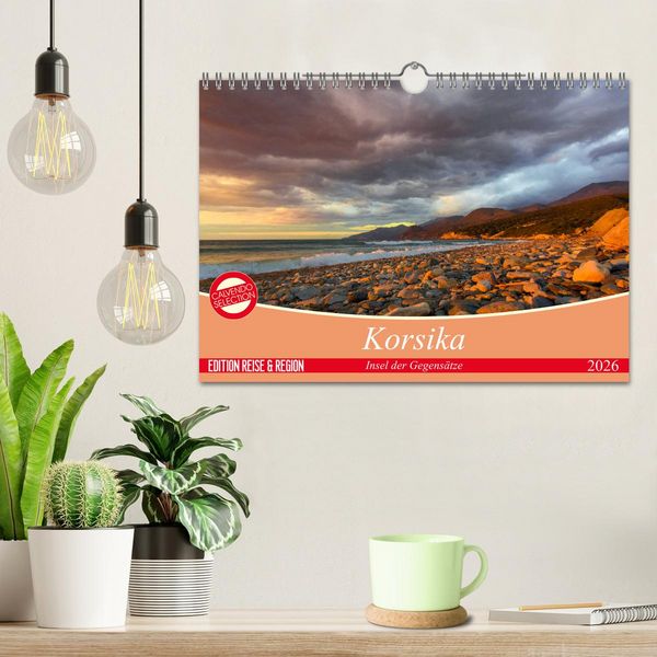 Produktbild: Korsika - Insel der Gegens&auml;tze (Wandkalender 2026 DIN A4 quer), CALVENDO Monatskalender