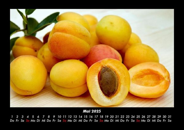 Produktbild: Obstkalender 2025 Fotokalender DIN A3