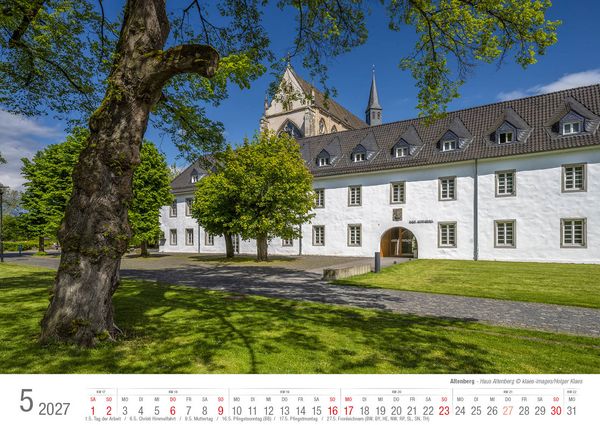 Produktbild: Altenberg 2027 Bildkalender A3 Spiralbindung