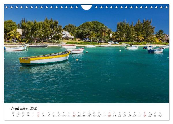 Produktbild: Mauritius - Insel zum Durchatmen (Wandkalender 2026 DIN A4 quer), CALVENDO Monatskalender