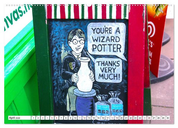 Produktbild: Oxford - die Harry Potter Stadt (Wandkalender 2026 DIN A2 quer), CALVENDO Monatskalender