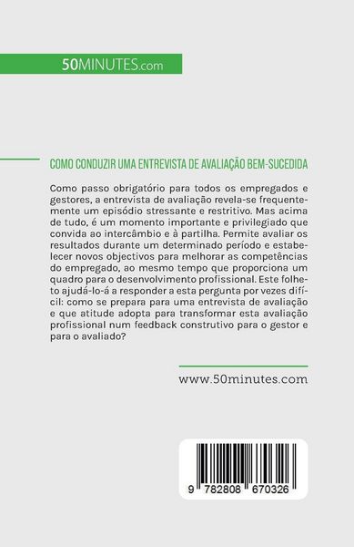 Produktbild: Como conduzir uma entrevista de avalia&ccedil;&atilde;o bem-sucedida