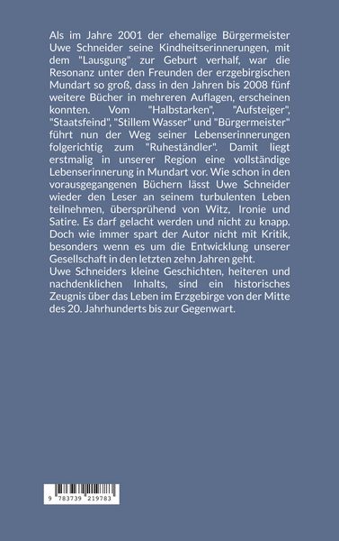 Produktbild: Seit iech e Ruhest&auml;ndler bie