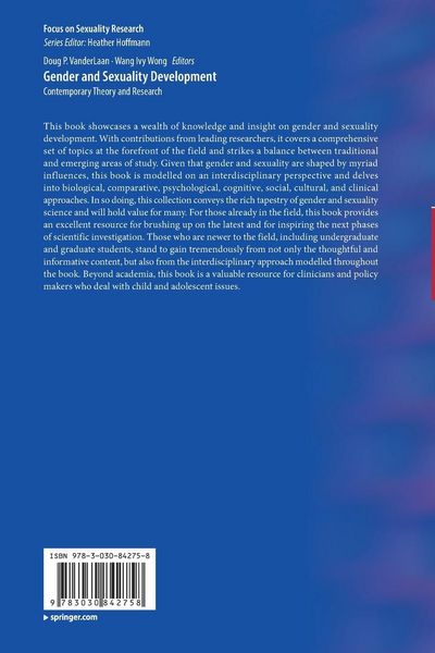 Produktbild: Gender and Sexuality Development