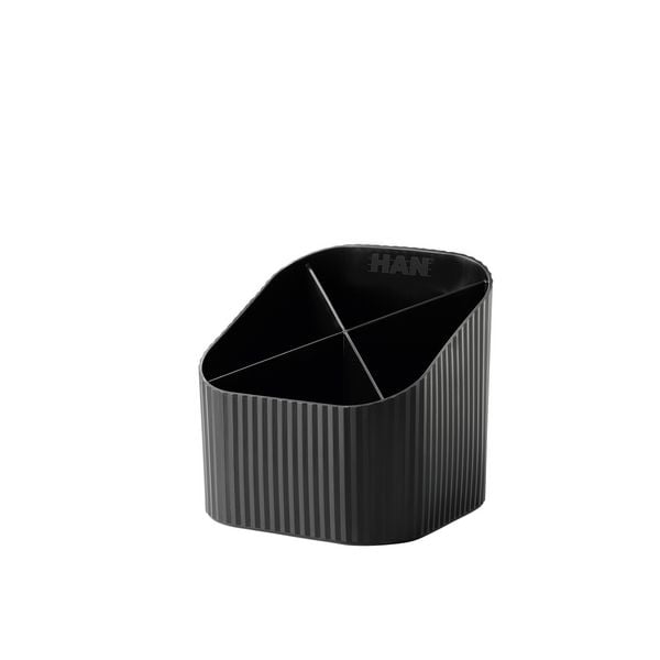 Produktbild: HAN Re-X-LOOP 17238-913 Stiftek&ouml;cher Schwarz Anzahl der F&auml;cher: 4