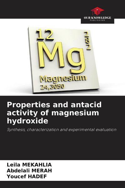 Produktbild: Properties and antacid activity of magnesium hydroxide