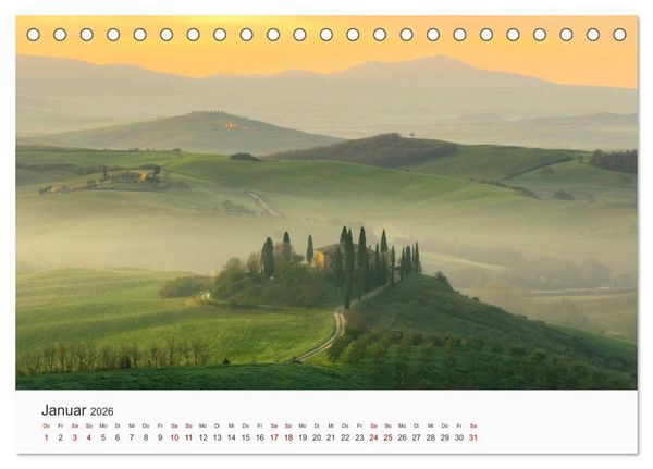 Produktbild: Italien - Das wundervolle Land im S&uuml;den. (Tischkalender 2026 DIN A5 quer), CALVENDO Monatskalender
