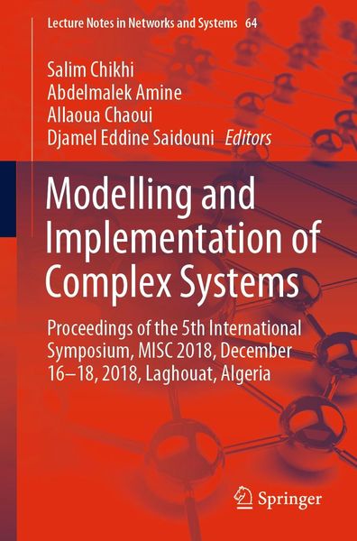 Produktbild: Modelling and Implementation of Complex Systems