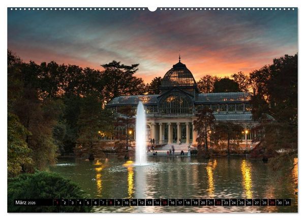 Produktbild: Metropole Madrid (Wandkalender 2026 DIN A2 quer), CALVENDO Monatskalender