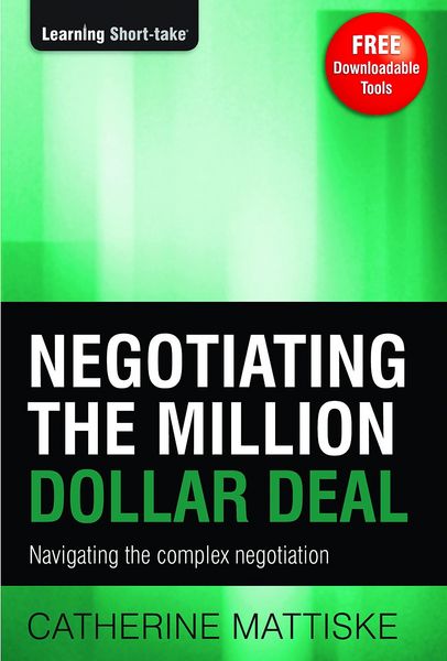 Produktbild: Negotiating the Million Dollar Deal