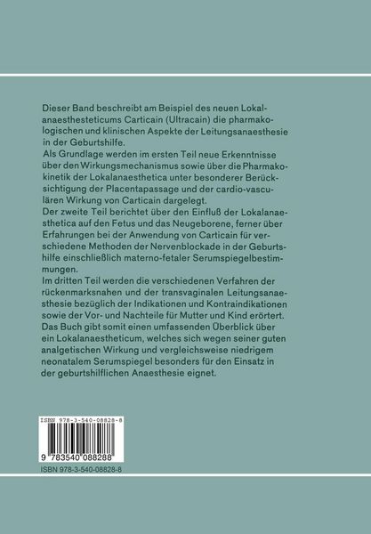 Produktbild: Regionalanaesthesie in der Geburtshilfe