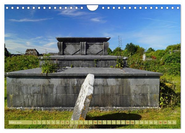 Produktbild: Ehrf&uuml;rchtige Stille - Friedh&ouml;fe in Irland (Wandkalender 2026 DIN A4 quer), CALVENDO Monatskalender