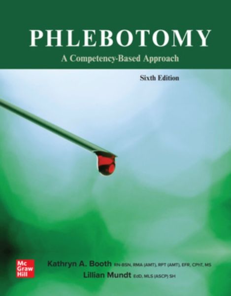 Produktbild: Phlebotomy: A Competency Based Approach