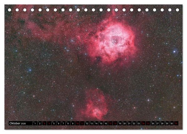 Produktbild: Deepsky Wide (Tischkalender 2026 DIN A5 quer), CALVENDO Monatskalender