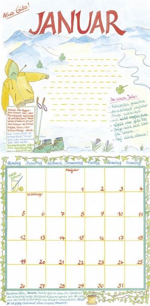 Kohwagner Merkkalender Mein buntes Jahr