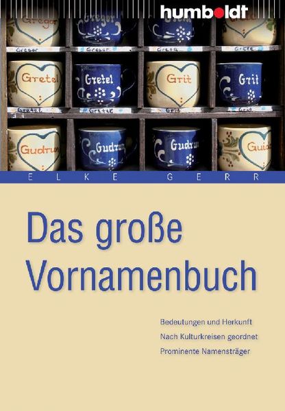 Produktbild: Das gro&szlig;e Vornamenbuch
