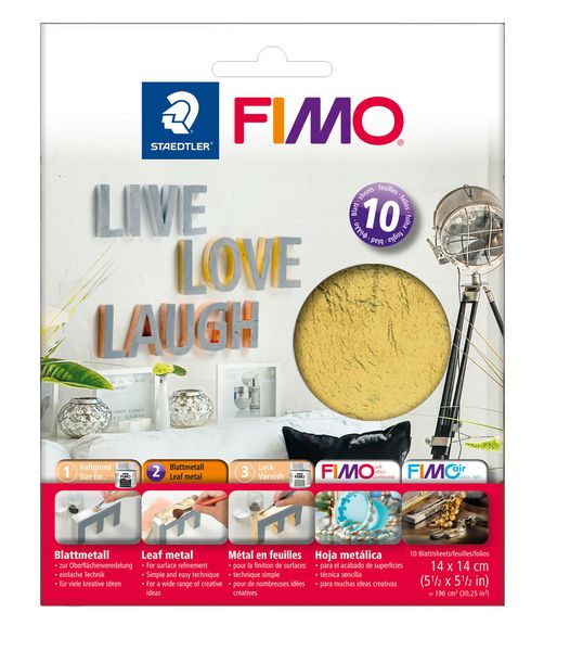 Produktbild: STAEDTLER Blattmetall FIMO&reg; gold