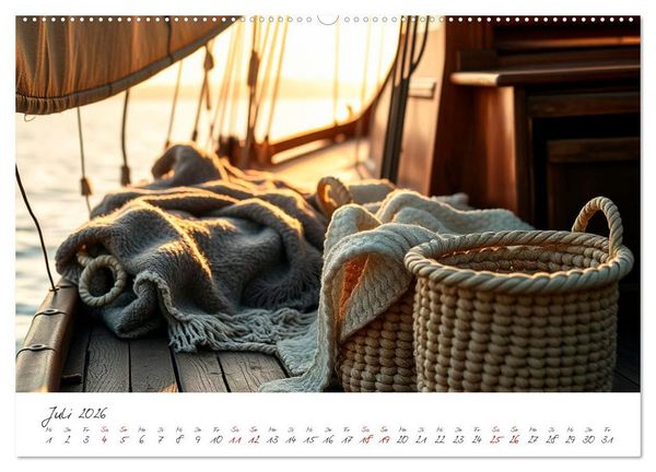 Produktbild: Wir lieben Wolle und Gem&uuml;tlichkeit (Wandkalender 2026 DIN A2 quer), CALVENDO Monatskalender