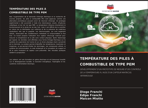 Produktbild: Temp&eacute;rature des Piles &Agrave; Combustible De Type Pem