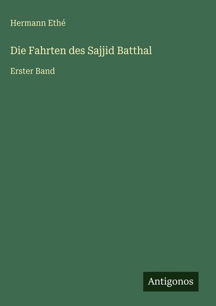 Produktbild: Die Fahrten des Sajjid Batthal