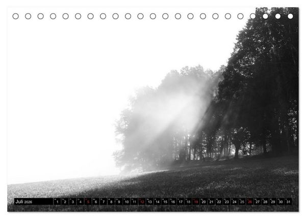 Produktbild: Die Magie der Stille (Tischkalender 2026 DIN A5 quer), CALVENDO Monatskalender