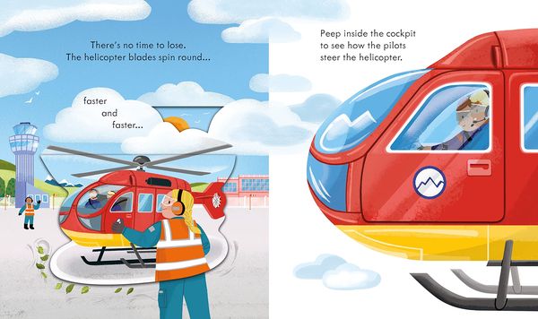 Produktbild: Peep Inside How a Helicopter Works