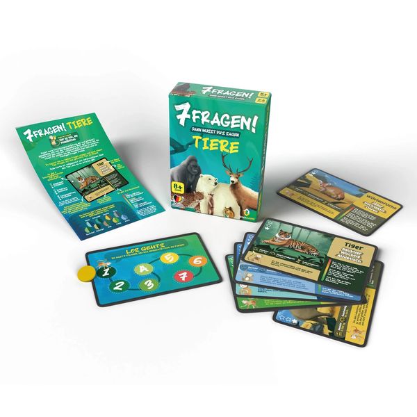 Produktbild: ZENAGAME - 7 Fragen! Dann musst Dus sagen Tiere