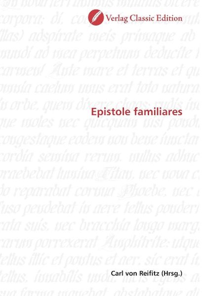 Produktbild: Epistole familiares