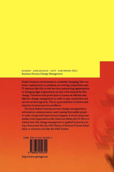 Produktbild: Business Process Change Management