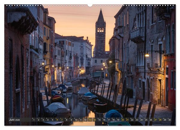 Produktbild: Malerisches Venedig (hochwertiger Premium Wandkalender 2026 DIN A2 quer), Kunstdruck in Hochglanz
