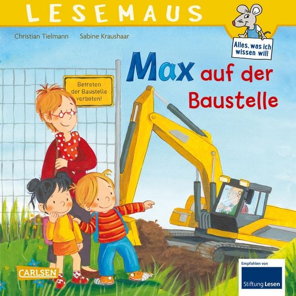 Produktbild: LESEMAUS 12: Max auf der Baustelle