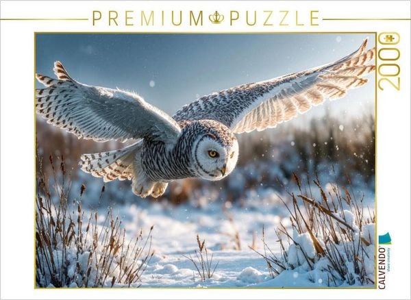 Produktbild: CALVENDO Puzzle Die Schneeeule - ihr Zuhause sind die Polarregionen | 2000 Teile Lege-Gr&ouml;&szlig;e 90x67cm Foto-Puzzle f&uuml;r gl&uuml;ckliche Stunden