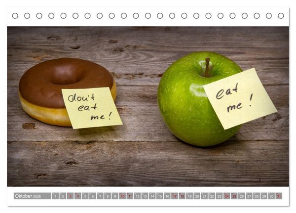 Produktbild: Lebenselixier Obst und Gem&uuml;se (Tischkalender 2026 DIN A5 quer), CALVENDO Monatskalender