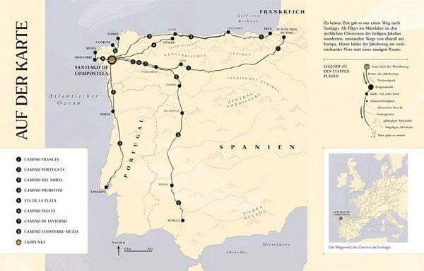 Produktbild: Pilgern auf dem Camino de Santiago