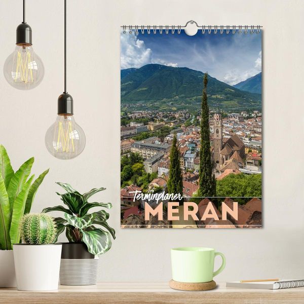 Produktbild: MERAN Terminplaner (Wandkalender 2026 DIN A4 hoch), CALVENDO Monatskalender