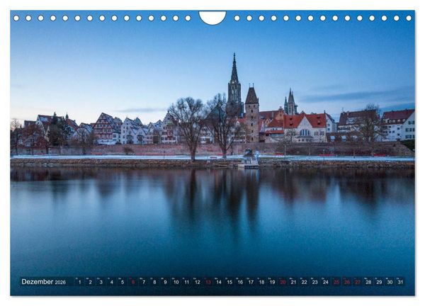 Produktbild: Ulm f&uuml;r Nestspatzen (Wandkalender 2026 DIN A4 quer), CALVENDO Monatskalender