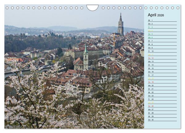 Produktbild: Gr&uuml;ezi . Landschaften in der Schweiz Planer (Wandkalender 2026 DIN A4 quer), CALVENDO Monatskalender