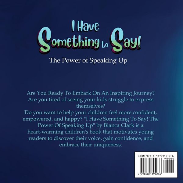 Produktbild: I Have Something to Say! The Power of Speaking Up